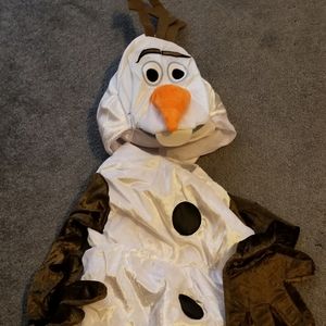 Olaf toddler costume